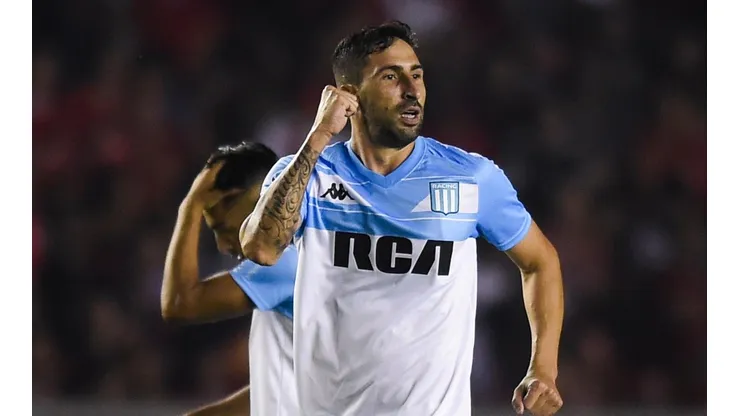 Racing vs Estudiantes por la Superliga.
