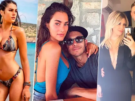 La rompieron toda: un motociclista italiano y su novia se disfrazaron de Mauro Icardi y Wanda Nara