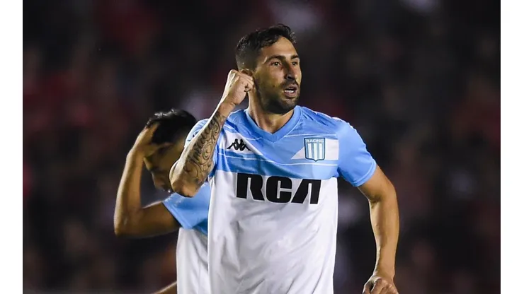 Racing vs Estudiantes por la Superliga.