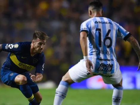 Buffarini aprovechó el domingo libre y se fue a ver a otro equipo del fútbol argentino