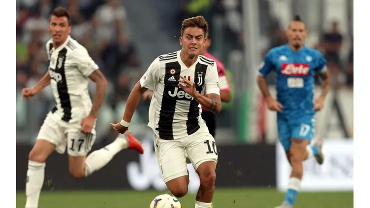 Nápoli vs Juventus por la Serie A.