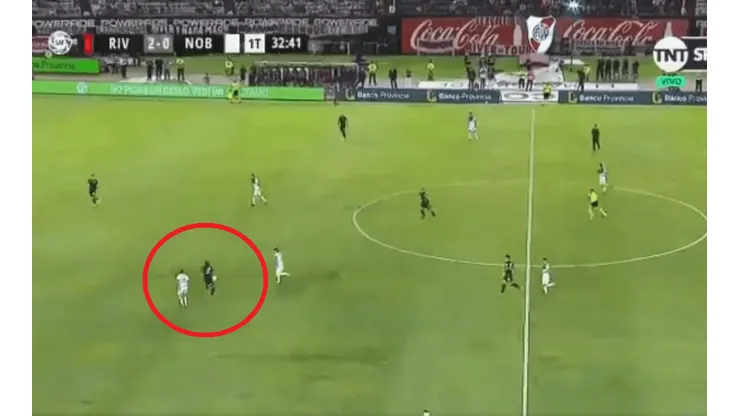 Lo durmieron al Sicario: River salió mal y Newell's descontó