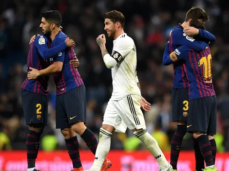 Barcelona trolleó a Sergio Ramos en Instagram ni bien terminó el clásico