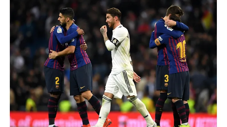 Sergio Ramos sufrió ante Barcelona.