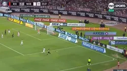 Llegó el segundo gol de River.