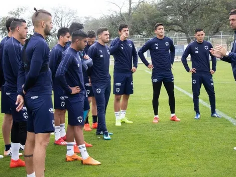 Rayados muestra como se prepara en la previa del partido ante Chivas
