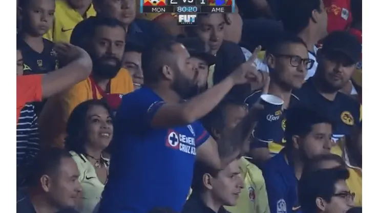 Un seguidor del Cruz Azul quiso trollear al América.
