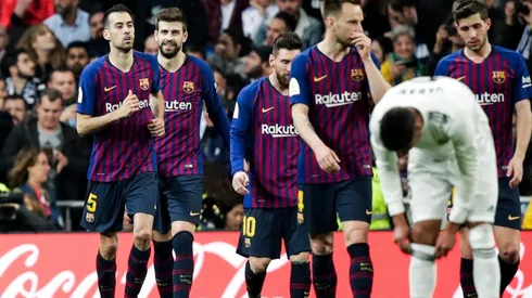 Barcelona festejó nuevamente en el Bernabeu.