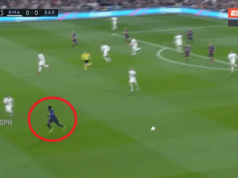 Imposible no reírse: Dembélé se puso a correr, se olvidó el balón y Modric no entendió nada