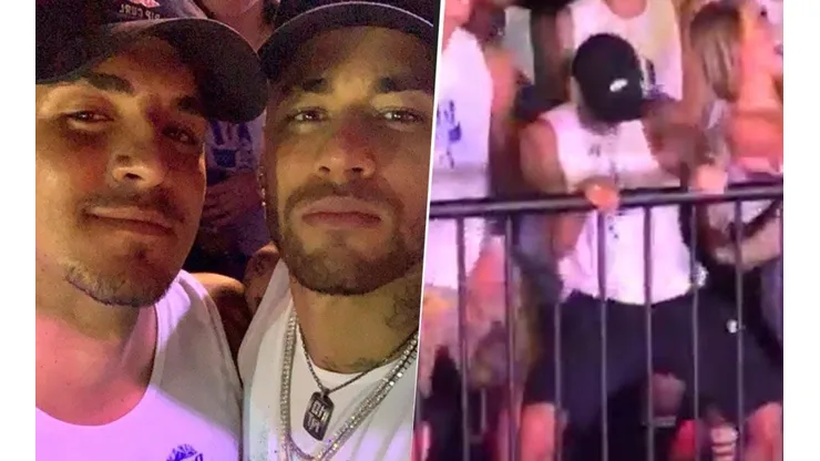 Neymar, hasta abajo en el carnaval.