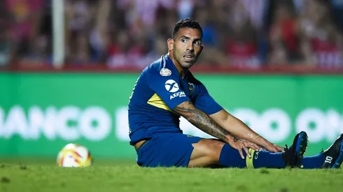 Foto de Carlos Tevez, jugador de Boca.