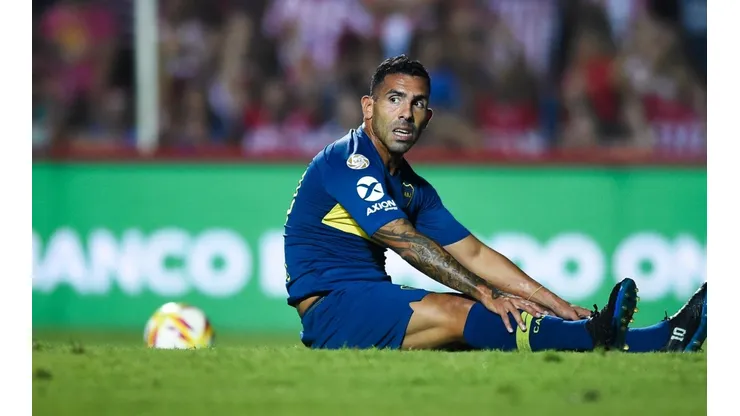 Foto de Carlos Tevez, jugador de Boca.