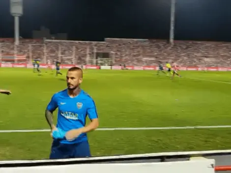 Benedetto se amigó con la gente: lindo gesto con un nene de Unión