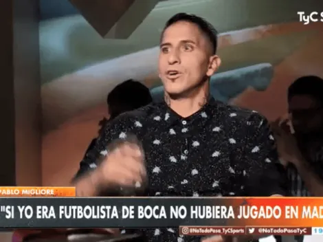 A Migliore le preguntaron por la final de la Libertadores y le pegó a todo River