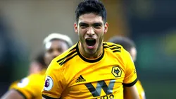 Foto del gol de Raúl Jiménez.