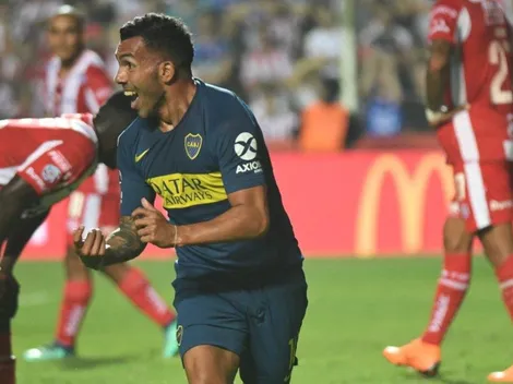 Unión no la pudo sacar y Tevez dio vuelta el partido con una volea genial