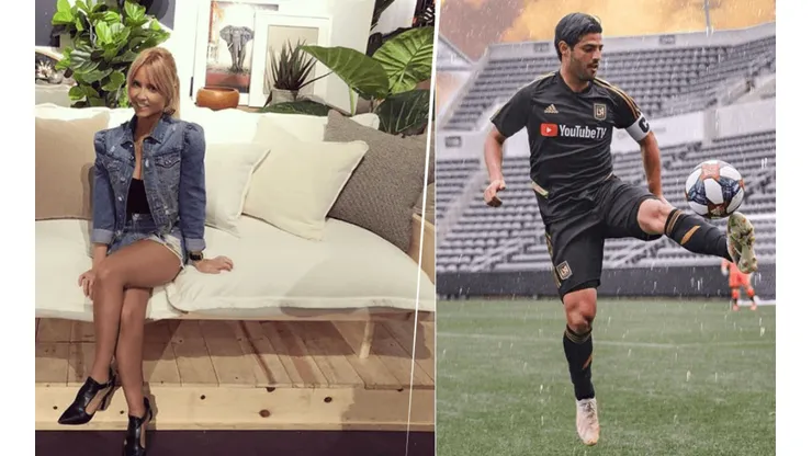 La novia de Vela festejó el cumpleaños del jugador.