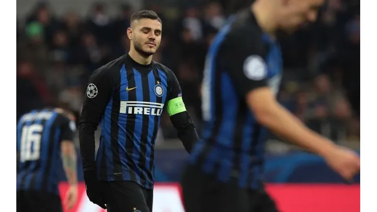 SIN MINUTOS. Mauro Icardi todavía no soluciona su situación con Inter (Foto: Getty).