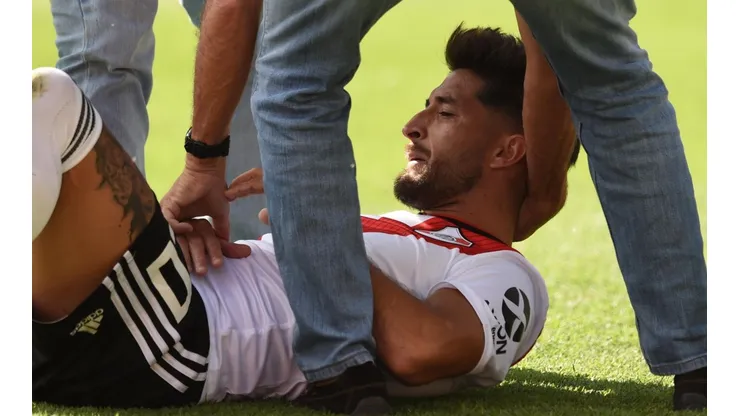 Foto de Milton Casco, jugador de River.