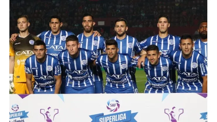 San Martín de San Juan vs Godoy Cruz por la Superliga.