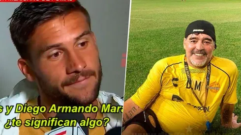 Iniestra le pegó al Diego.