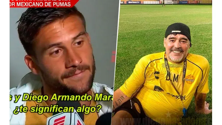 Iniestra le pegó al Diego.