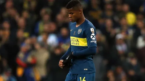 EXPULSADO. Wilmar Barrios se despide de la final tras ver la roja en el alargue (Foto: Getty).
