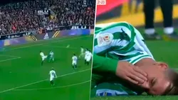 Voladora a la cara: la criminal patada que recibió Lo Celso