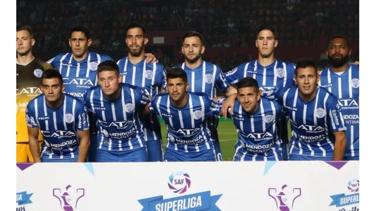 San Martín de San Juan vs Godoy Cruz por la Superliga.