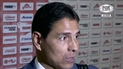 Sosa se fue muy enojado con el arbitraje.