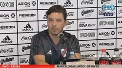 No podía faltar: a Gallardo le preguntaron por el caso Centurión