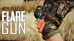 La Pistola de Bengala llega al PUBG en todos los mapas con algunas modificaciones
