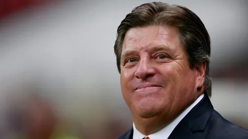 Herrera, sonriente por el rendimiento de su equipo.