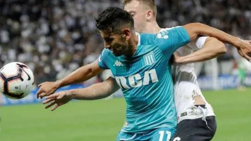 Racing vs Corinthians por la Copa Sudamericana.