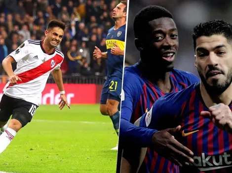 Barcelona le metió 3 a su eterno rival en el Bernabéu y los hinchas de River hicieron lo suyo