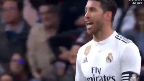 Un video revela lo que Ramos le gritó a sus compañeros tras el tercer gol del Barcelona