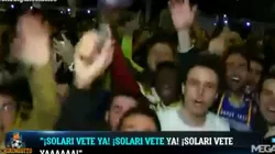 "Solari vete ya" sonó más fuerte que nunca en Madrid