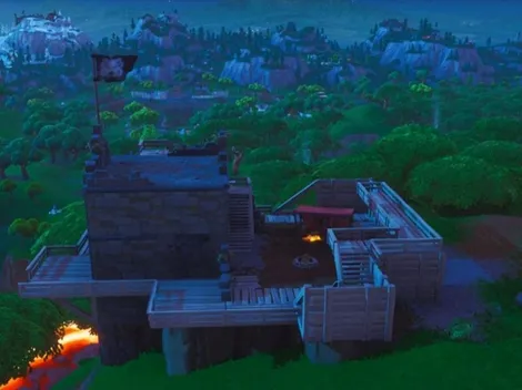 Donde están todos los campamentos piratas en Fortnite - Desafíos semanales Temporada 8, semana 1