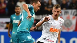 Racing vs Corinthians por la Copa Sudamericana.