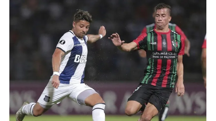 Palestino vs Talleres por la Copa Libertadores.