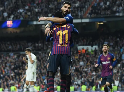 Suárez provocó un penal y trolleó a Keylor Navas al patearlo