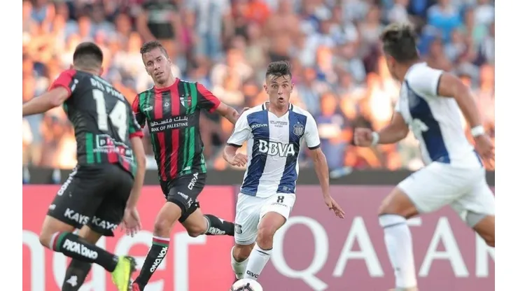 Palestino vs Talleres por la Copa Libertadores.