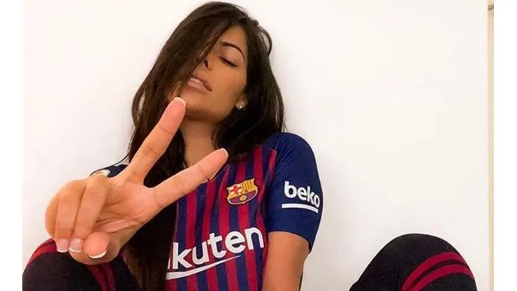 No mires, Antonella: Suzy Cortéz se descontroló y subió un posteo infernal con la camiseta de Messi