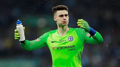 Kepa, ausente en el primer partido del Chelsea tras el escándalo.