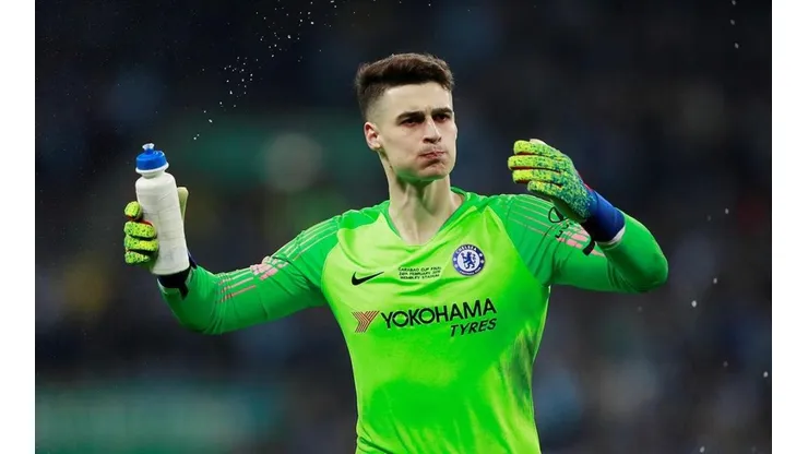 Kepa, ausente en el primer partido del Chelsea tras el escándalo.