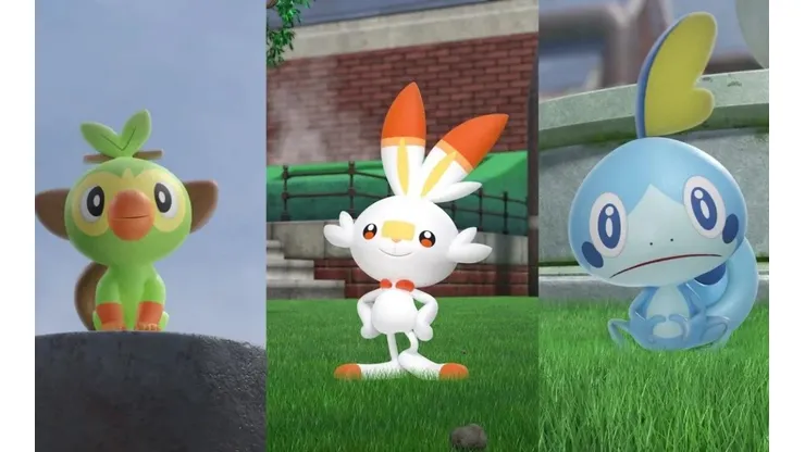 Grookey, Scorbunny y Sobble, los Starters de la Octava Generación de Pokémon