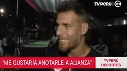 Denis reveló que se muere de ganas por anotarle a Alianza Lima