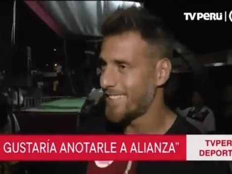 Denis reveló que se muere de ganas por anotarle a Alianza Lima