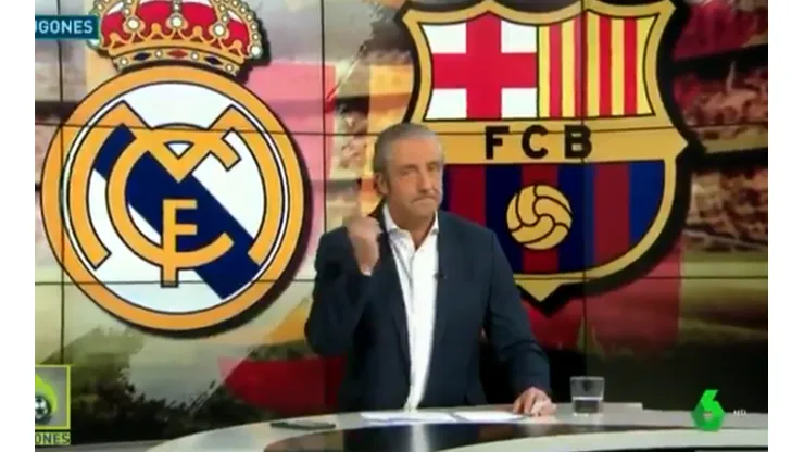 En El Chiringuito llamaron "acompañante" a Messi en la previa del clásico