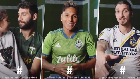Rodeado de estrellas: la divertida publicidad de la MLS en la que aparece Raúl Ruidíaz